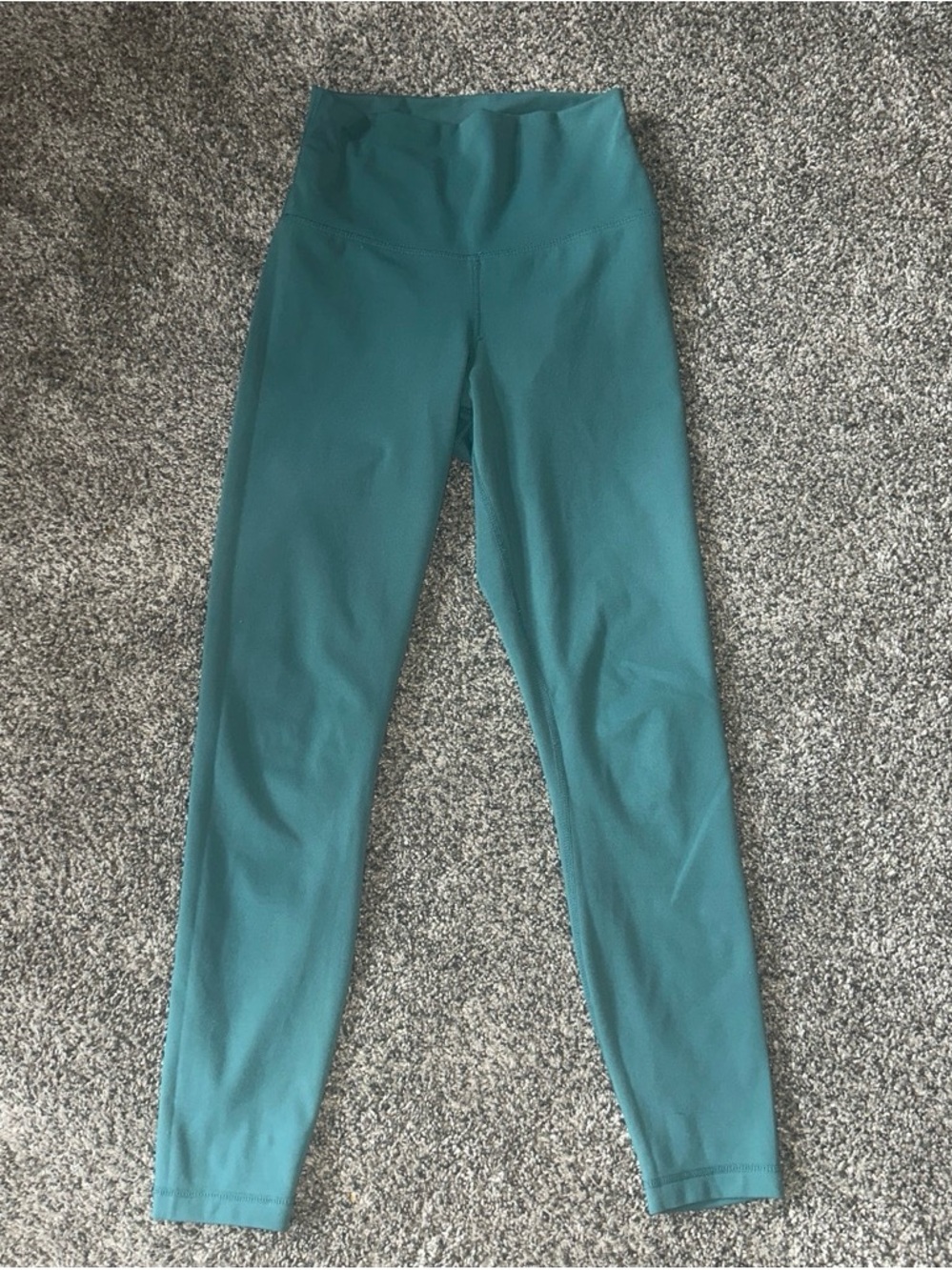 Yogalicious High-Waist Teal Leggings